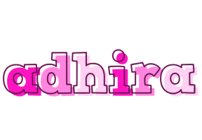 Adhira hello logo