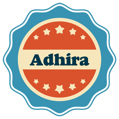 Adhira labels logo