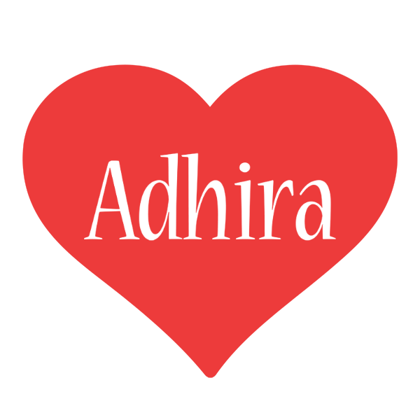 Adhira love logo