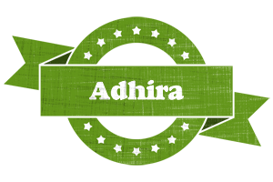 Adhira natural logo