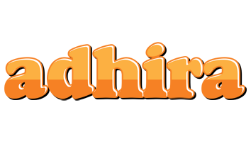 Adhira orange logo