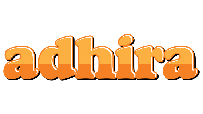 Adhira orange logo