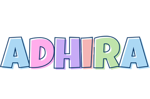 Adhira pastel logo