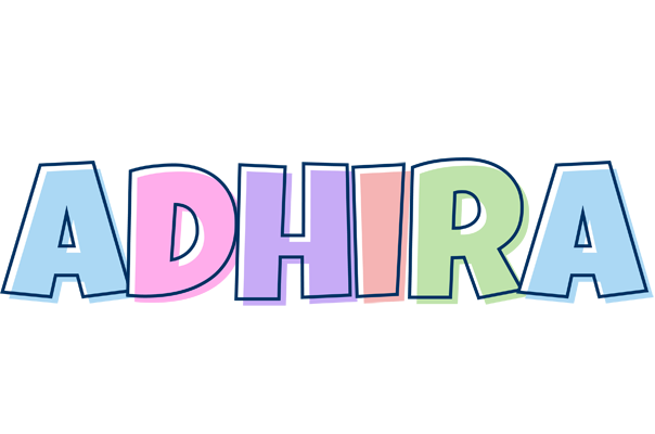 Adhira pastel logo