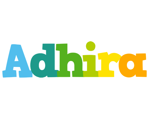 Adhira rainbows logo