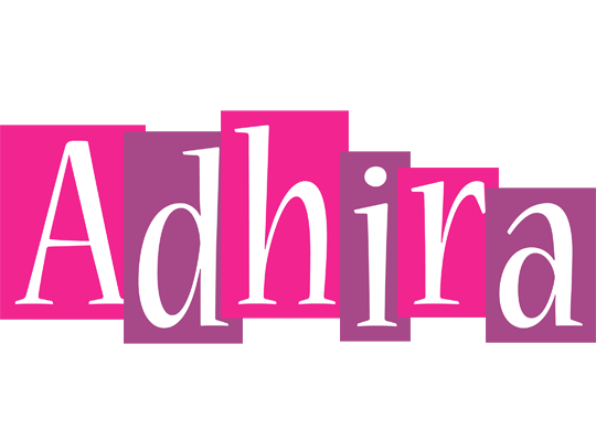 Adhira whine logo