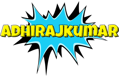 Adhirajkumar amazing logo
