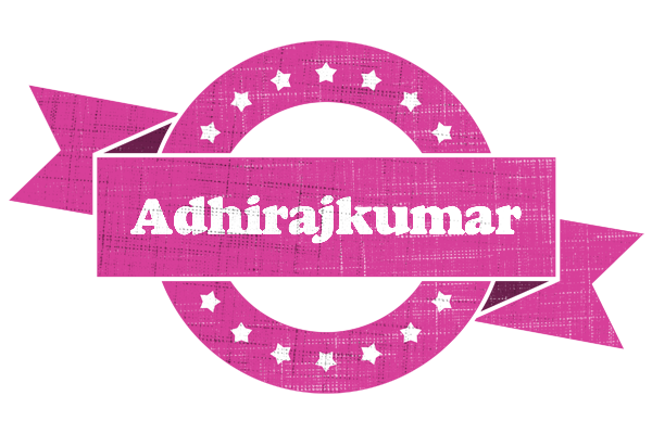Adhirajkumar beauty logo