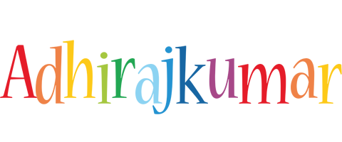 Adhirajkumar birthday logo