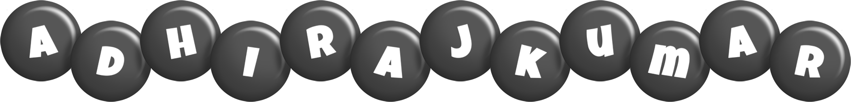 Adhirajkumar candy-black logo