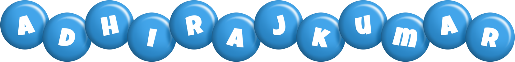 Adhirajkumar candy-blue logo