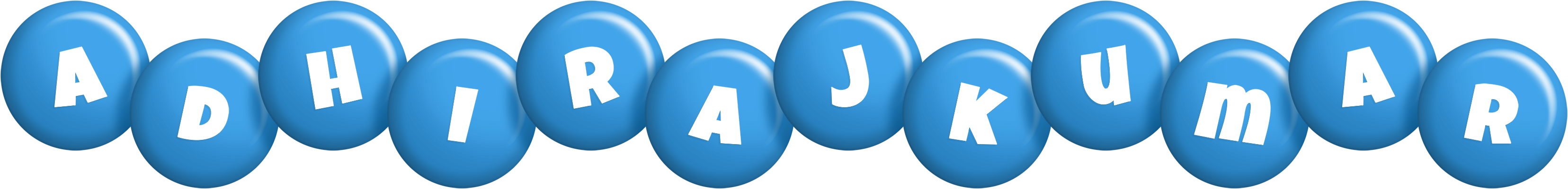 Adhirajkumar candy-blue logo