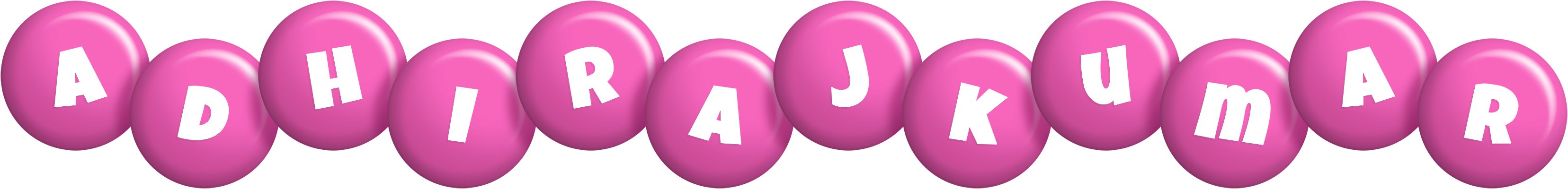 Adhirajkumar candy-pink logo