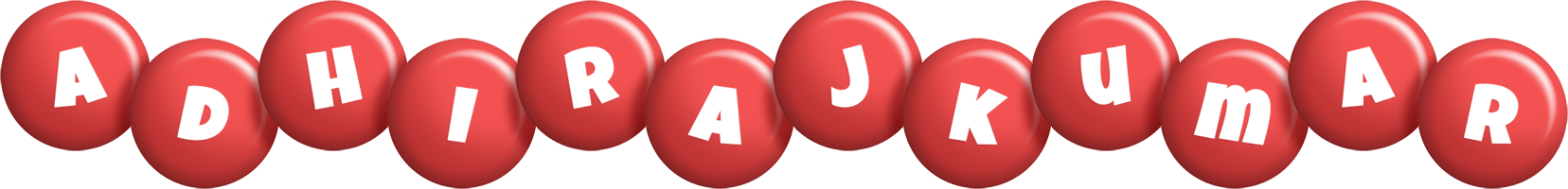 Adhirajkumar candy-red logo