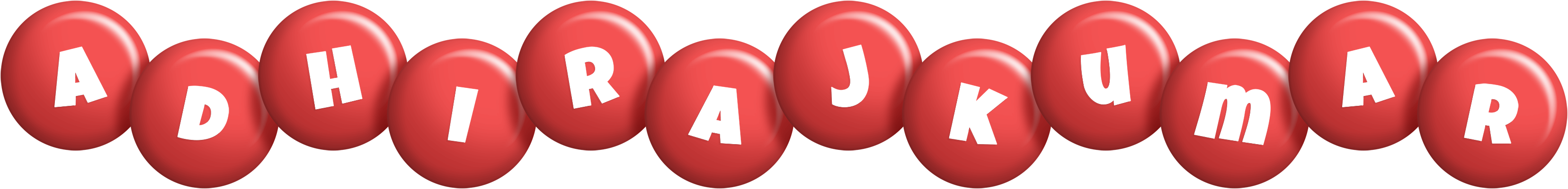 Adhirajkumar candy-red logo