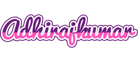 Adhirajkumar cheerful logo
