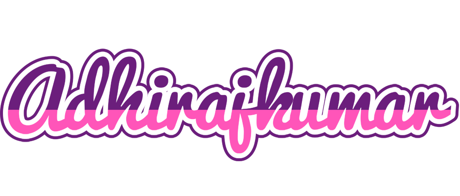 Adhirajkumar cheerful logo
