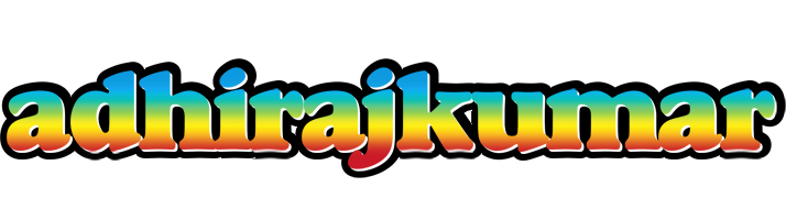 Adhirajkumar color logo