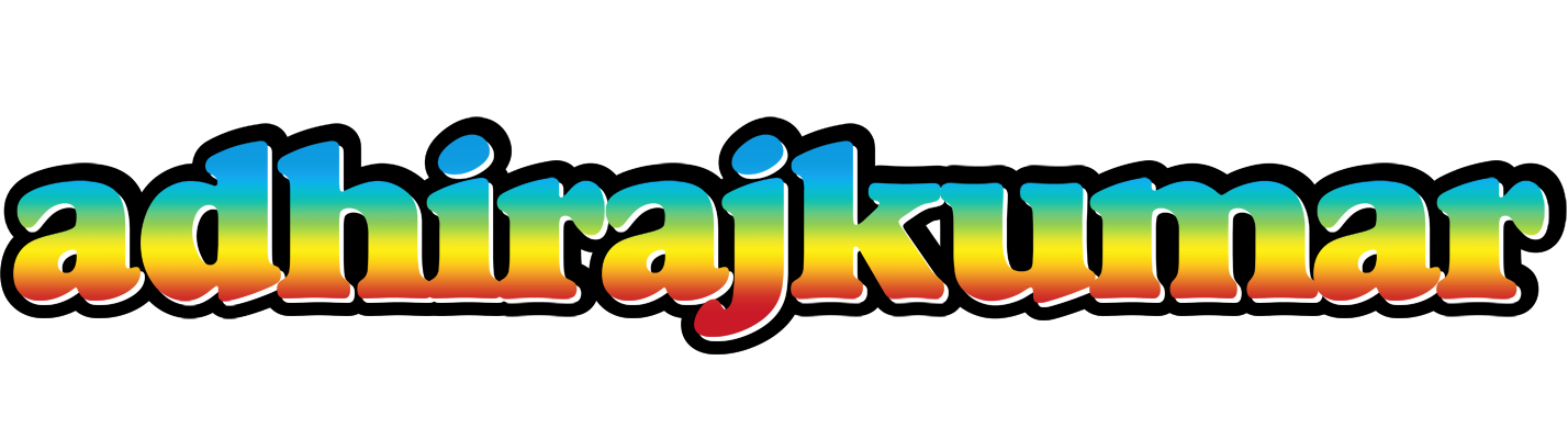 Adhirajkumar color logo