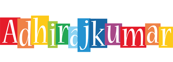 Adhirajkumar colors logo