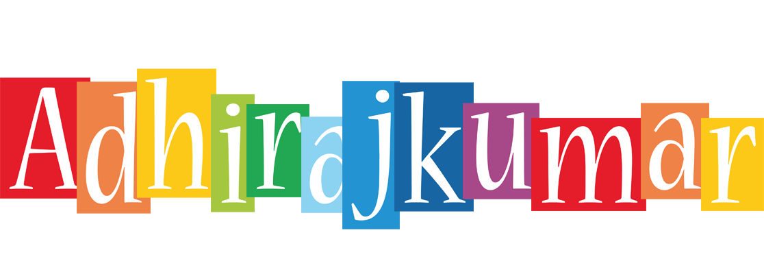 Adhirajkumar colors logo
