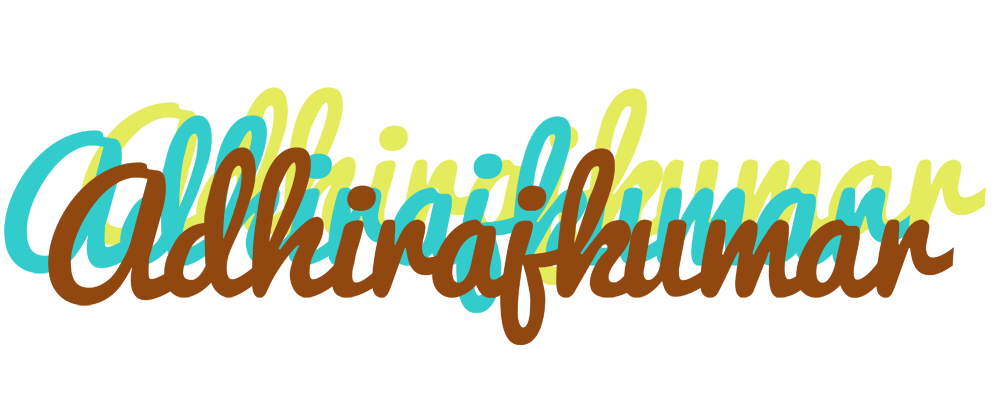Adhirajkumar cupcake logo