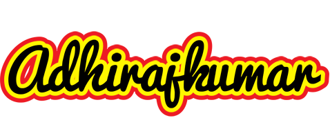 Adhirajkumar flaming logo