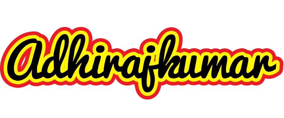 Adhirajkumar flaming logo