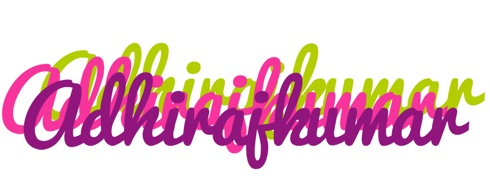 Adhirajkumar flowers logo