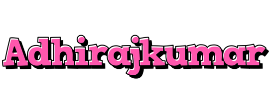 Adhirajkumar girlish logo