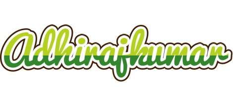 Adhirajkumar golfing logo