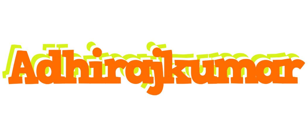 Adhirajkumar healthy logo