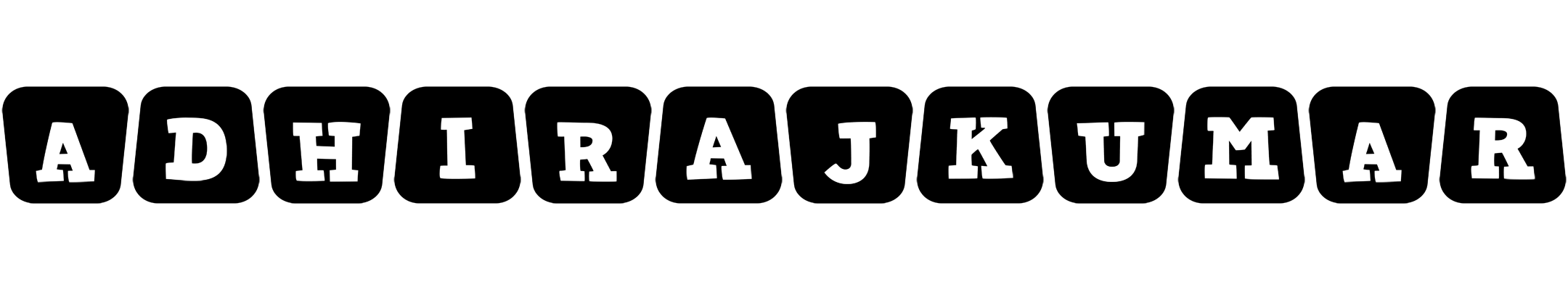 Adhirajkumar racing logo