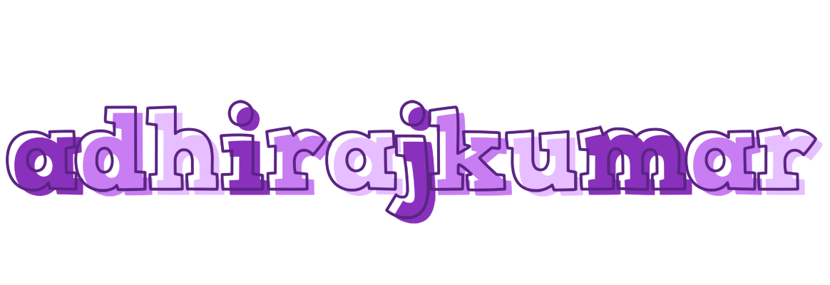 Adhirajkumar sensual logo