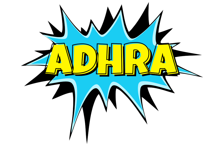 Adhra amazing logo