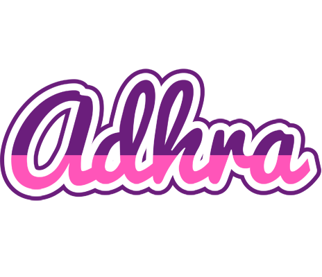 Adhra cheerful logo