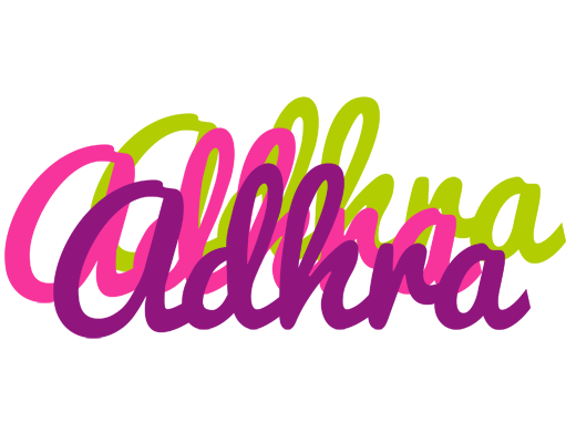 Adhra flowers logo