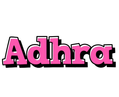 Adhra girlish logo