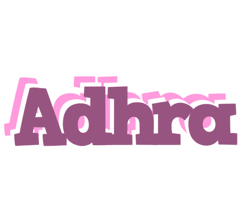 Adhra relaxing logo