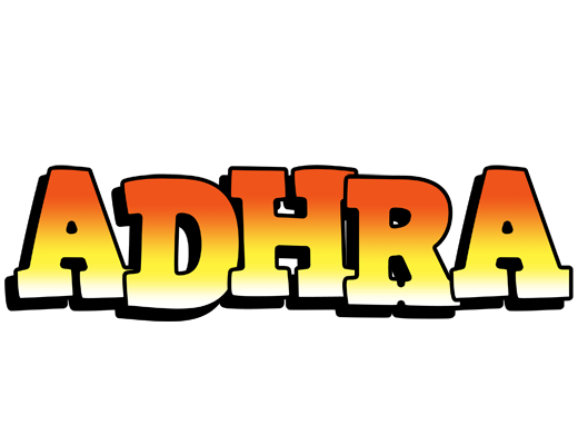 Adhra sunset logo