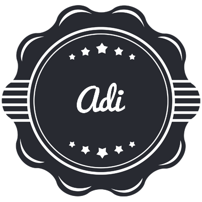 Adi badge logo
