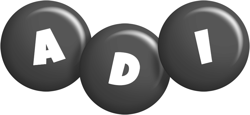 Adi candy-black logo