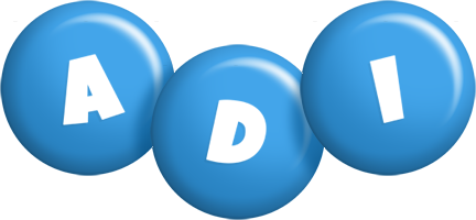 Adi candy-blue logo