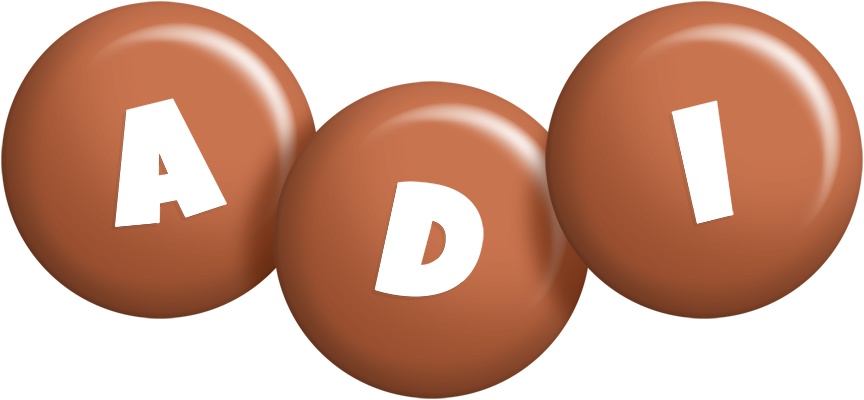 Adi candy-brown logo