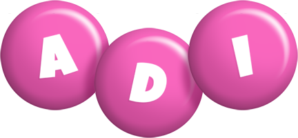 Adi candy-pink logo