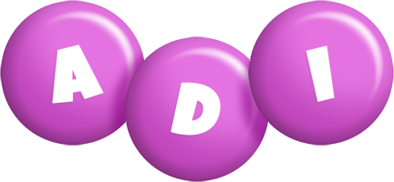 Adi candy-purple logo