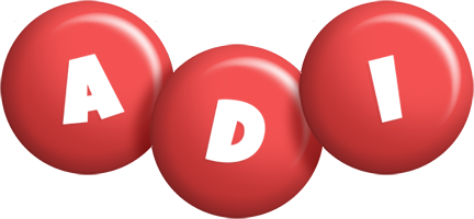 Adi candy-red logo