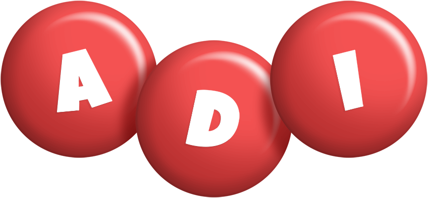Adi candy-red logo