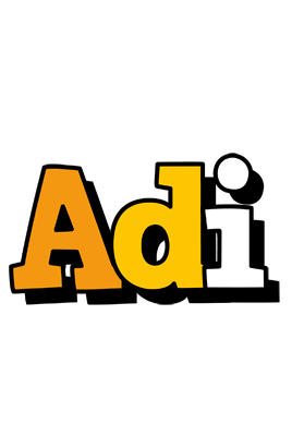Adi cartoon logo