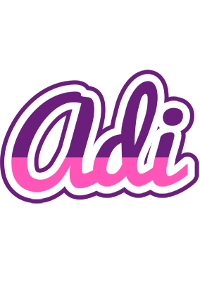 Adi cheerful logo